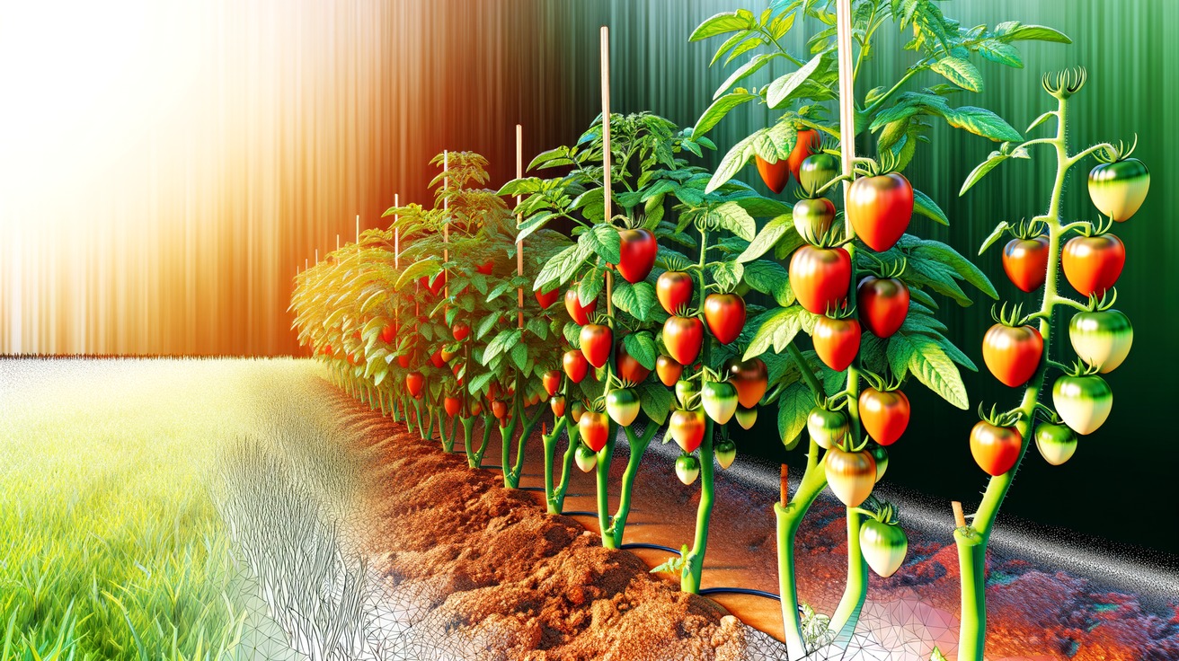 Unlock the Secret to Lush Tomatoes: My Morning Watering Game-Changer!